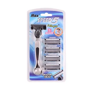 خود تراش مکس مدل MA-6650 به همراه تیغ یدک بسته 4 عدد