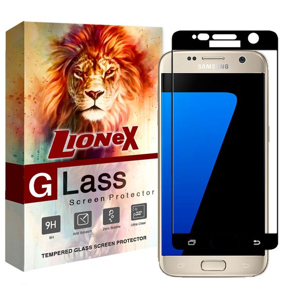 محافظ صفحه نمایش 5D لایونکس مدل USS مناسب برای گوشی موبایل سامسونگ Galaxy S7 محافظ صفحه نمایش 5D لایونکس مدل USS مناسب برای گوشی موبایل سامسونگ Galaxy S7