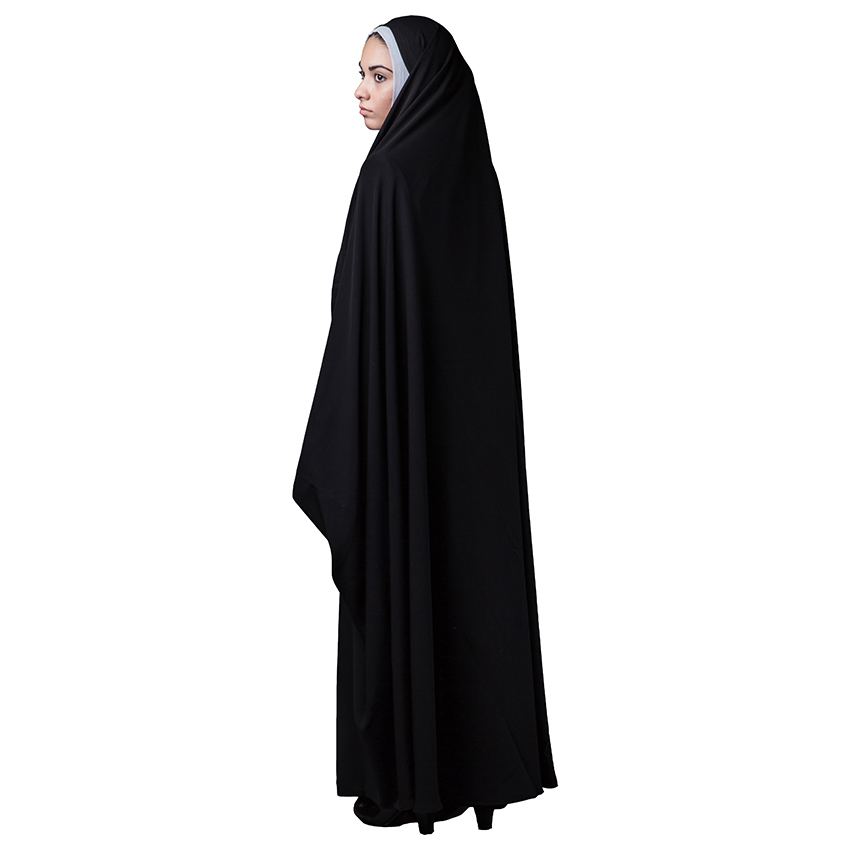 چادر قجری حجاب فاطمی مدل حسنا کد kri 1071 -  - 2