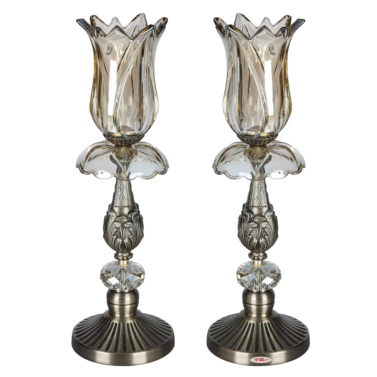 شمعدان چشمه نور کد S3210.2T-A بسته 2 عددی