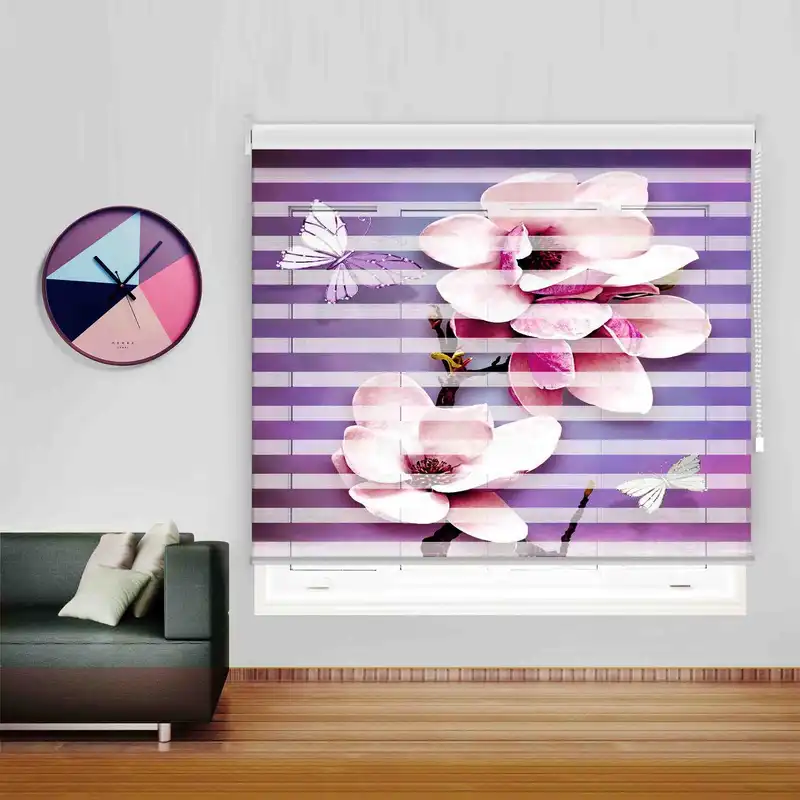 پرده زبرا مدل TD-2 سایز 150*135 سانتی متر