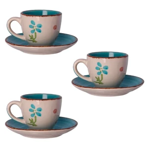 سرویس 6 پارچه قهوه خوری مدل ROSE-1002