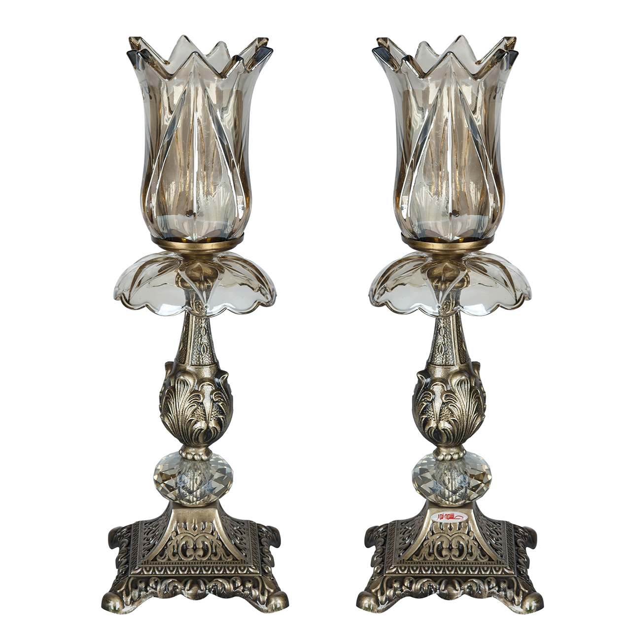 شمعدان چشمه نور کد S3217.2T-A بسته 2 عددی