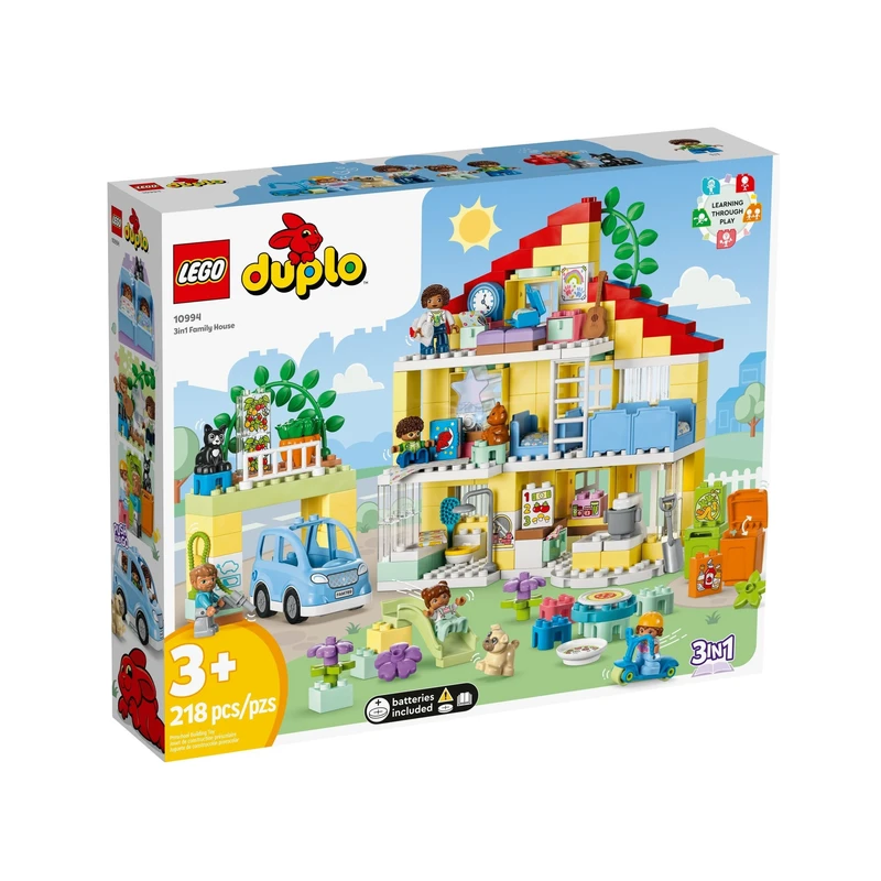  لگو 218 تکه سری DUPLO مدل 3in1 Family House کد 10994