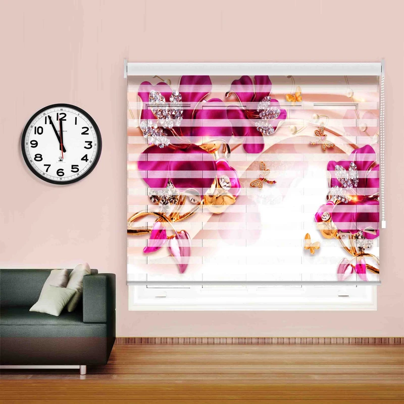 پرده زبرا مدل TD-3 سایز 150*150 سانتی متر