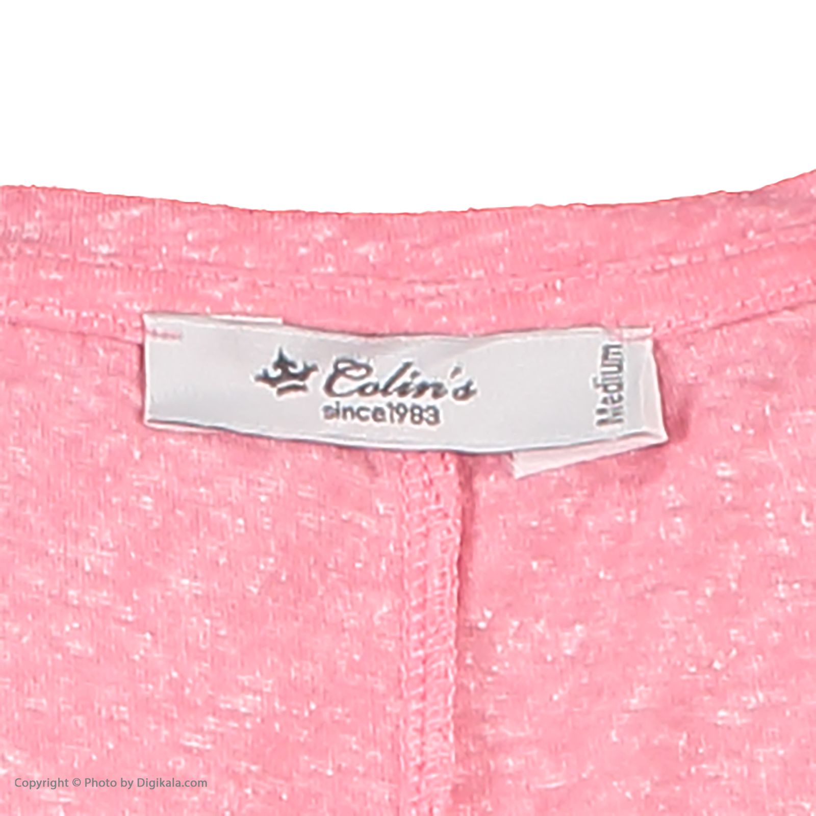تی شرت زنانه کالینز مدل CL1031616-PINK MELANGE - صورتی - 6
