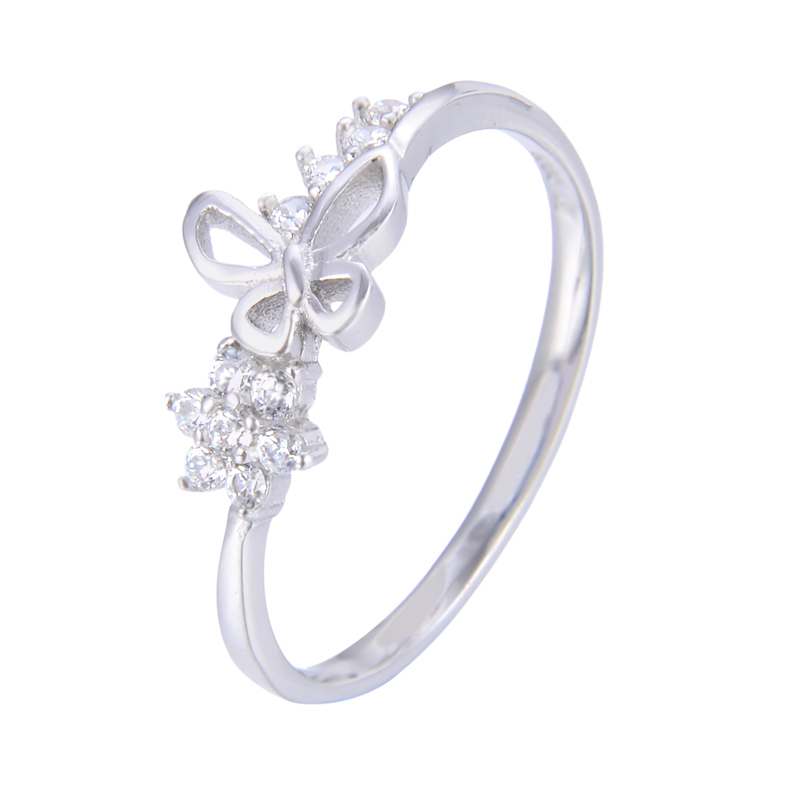 انگشتر نقره زنانه شهر جواهر کد SJ-HR031