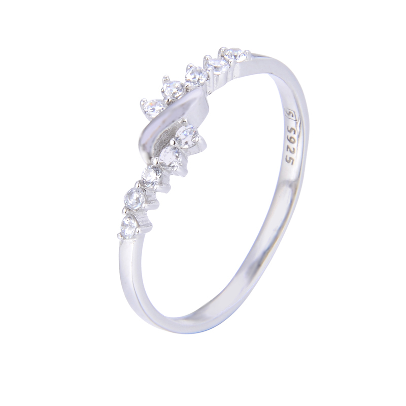 انگشتر نقره زنانه شهر جواهر کد SJ-HR032