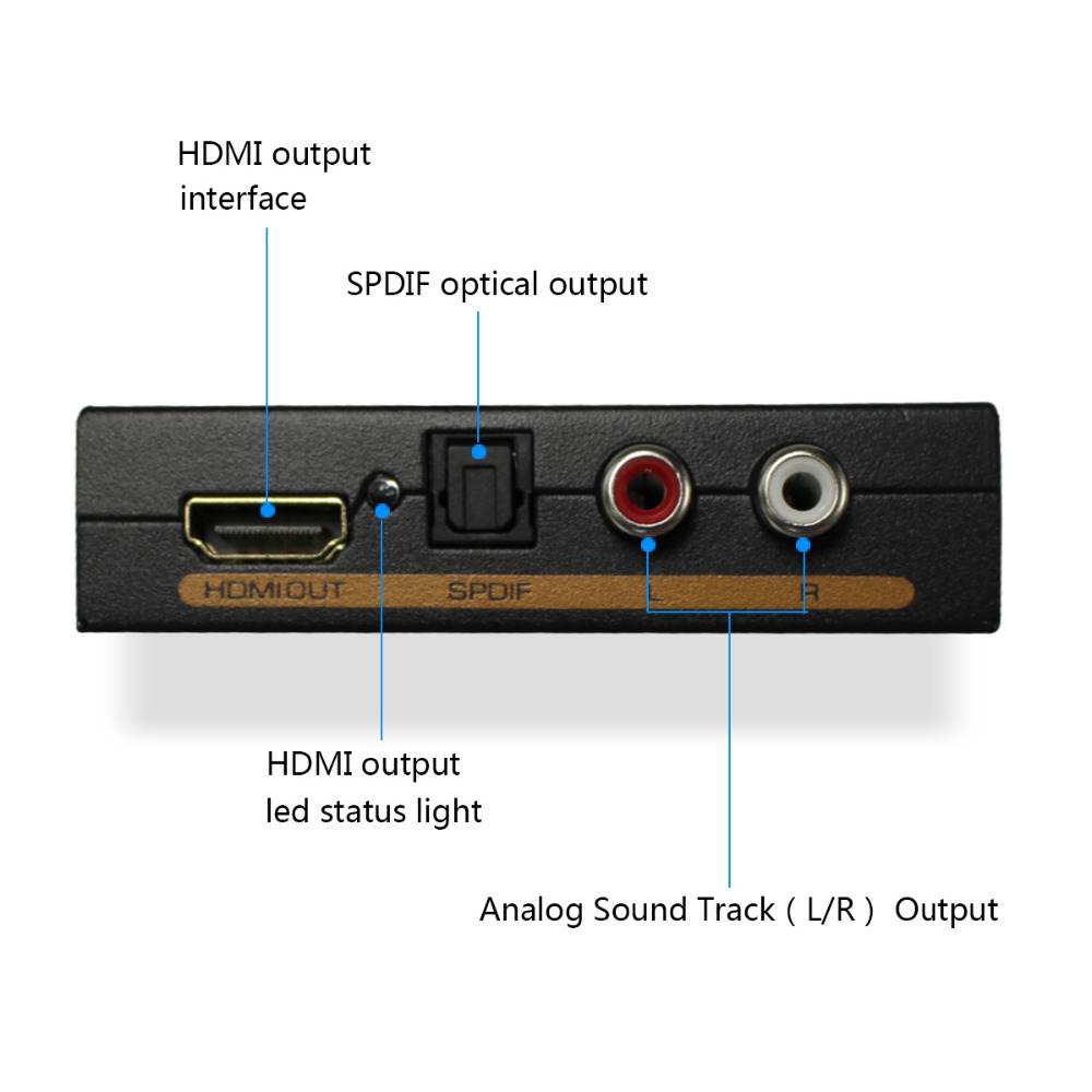 مبدل HDMI به Audio مدل AY60
