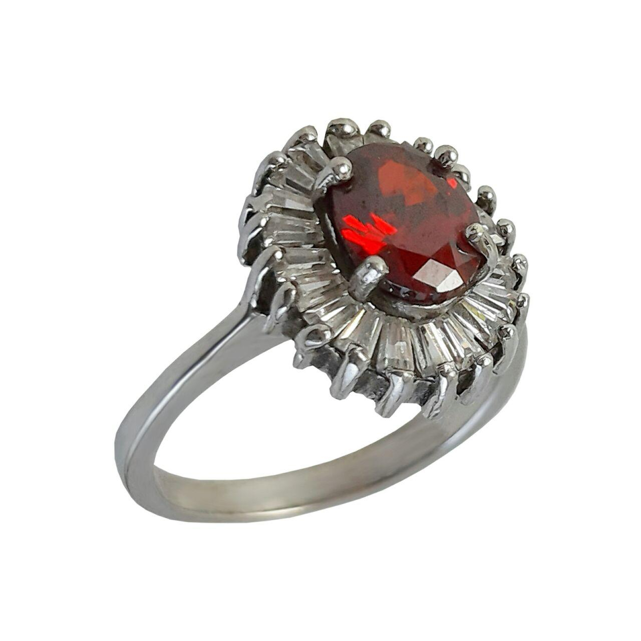 انگشتر نقره زنانه کد 2103