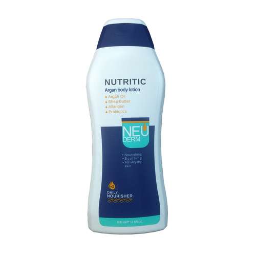 لوسیون بدن نئودرم مدل nutritic حجم 400 میلی لیتر