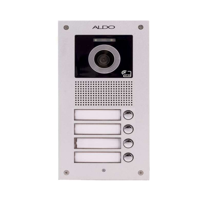 پنل درب باز کن تصویری آلدو مدل AL-NUD4Card پنل درب باز کن تصویری آلدو مدل AL-NUD4Card