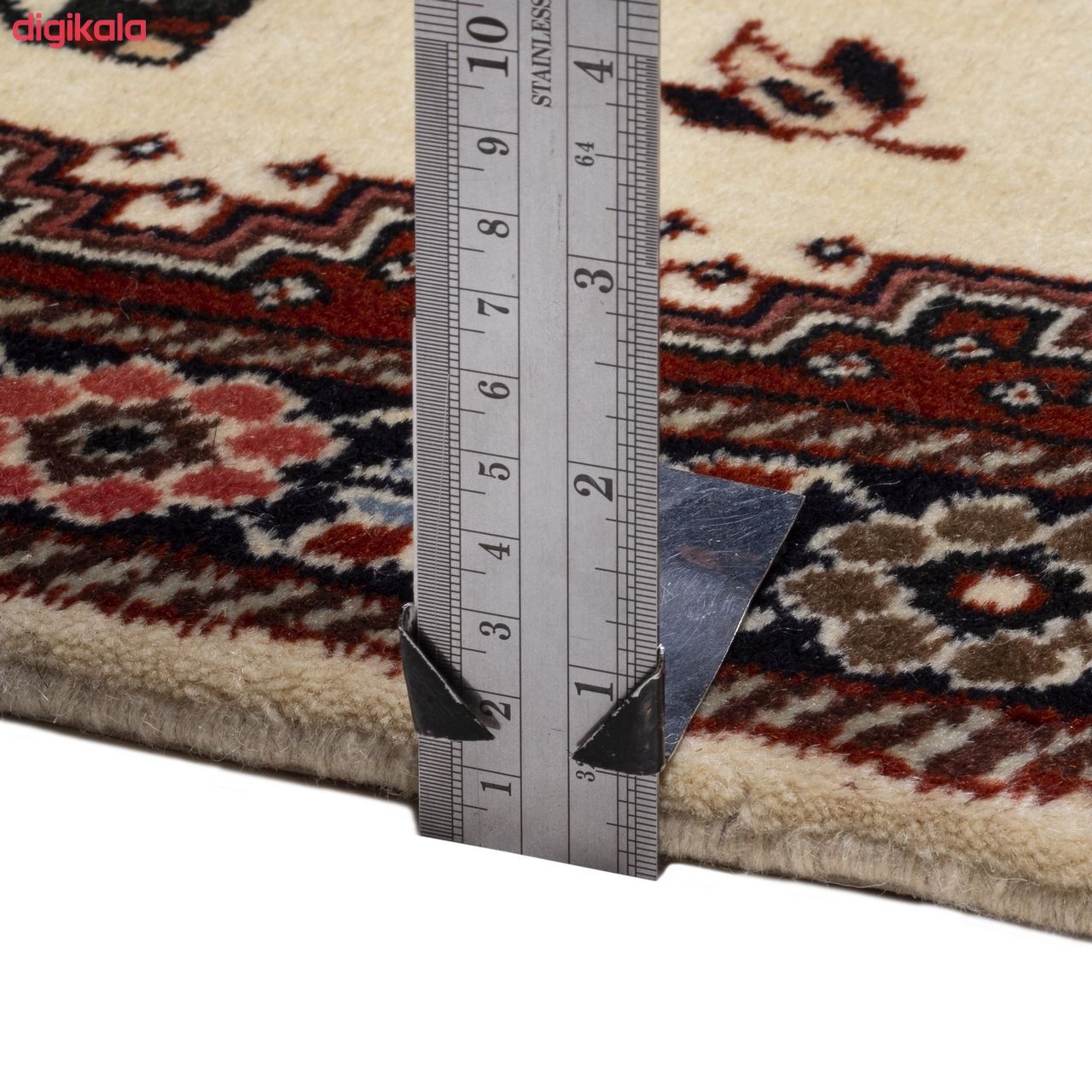  فرش دستباف کناره طول یک و نیم متر سی پرشیا کد 174267