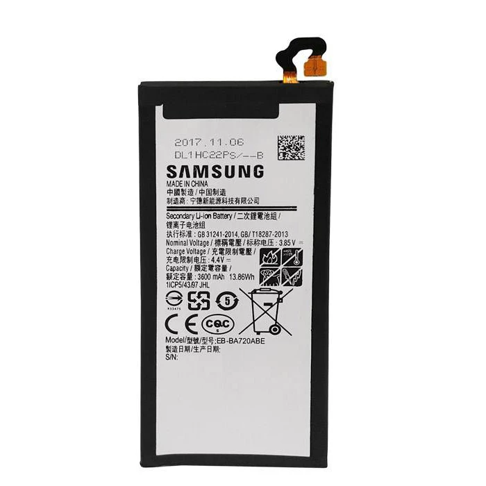 باتری موبایل مدل EB-BA720ABE با ظرفیت 3600 میلی آمپر ساعت مناسب برای گوشی موبایل سامسونگ Galaxy A7 2017