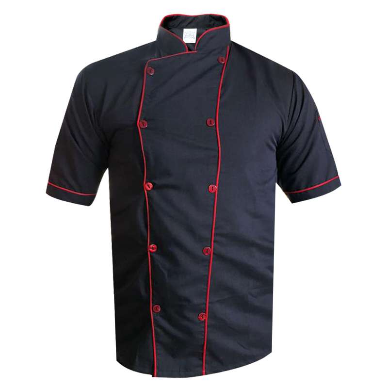 لباس کار آشپزی مدل IGD D10 رنگ سرمه ای