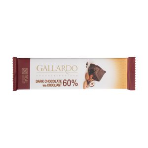 نقد و بررسی شکلات تلخ 60 درصد با کروکانت گالاردو فرمند مقدار 23 گرم توسط خریداران