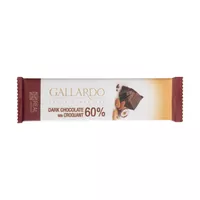 شکلات تلخ 60 درصد با کروکانت گالاردو فرمند مقدار 23 گرم