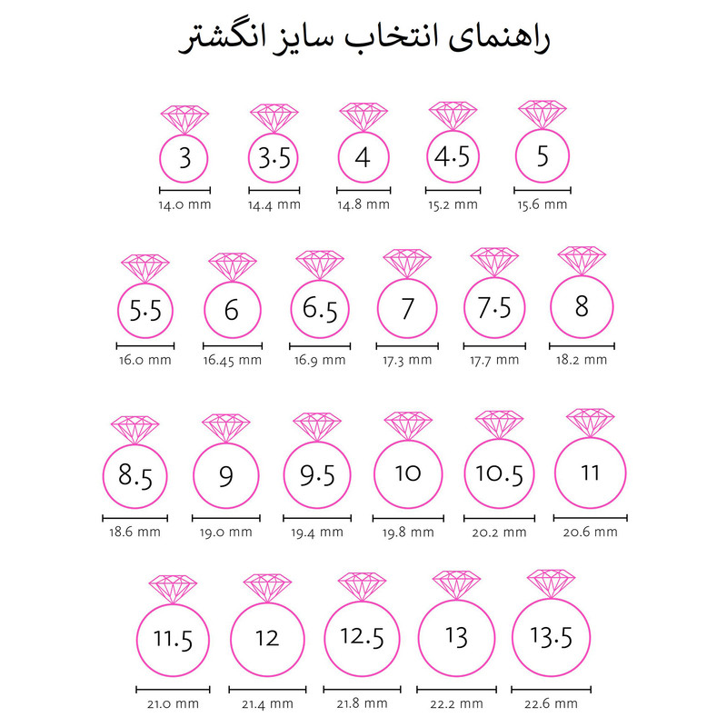 انگشتر مردانه بهارگالری کد MON203024