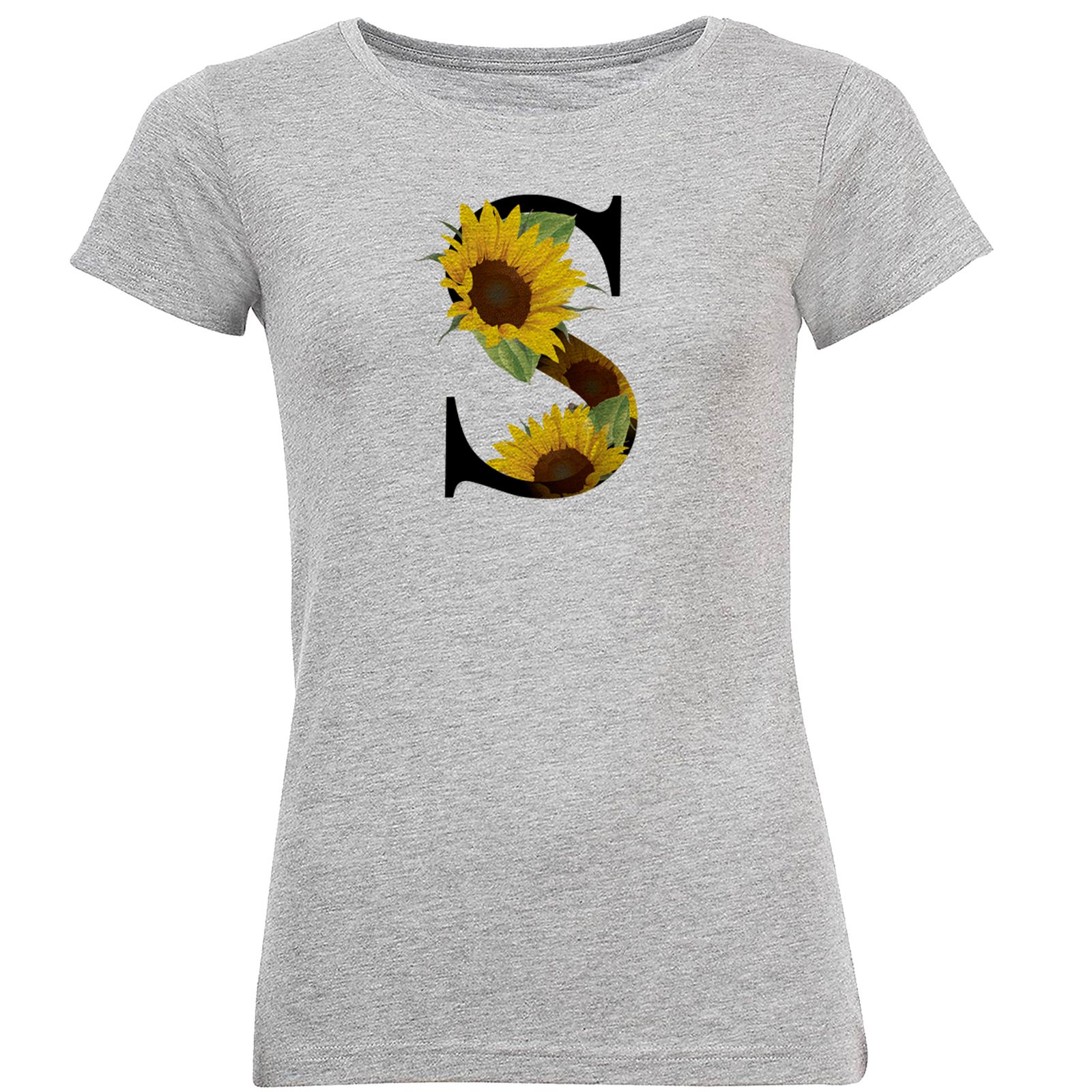 تیشرت زنانه طرح S کد R82 -  - 2