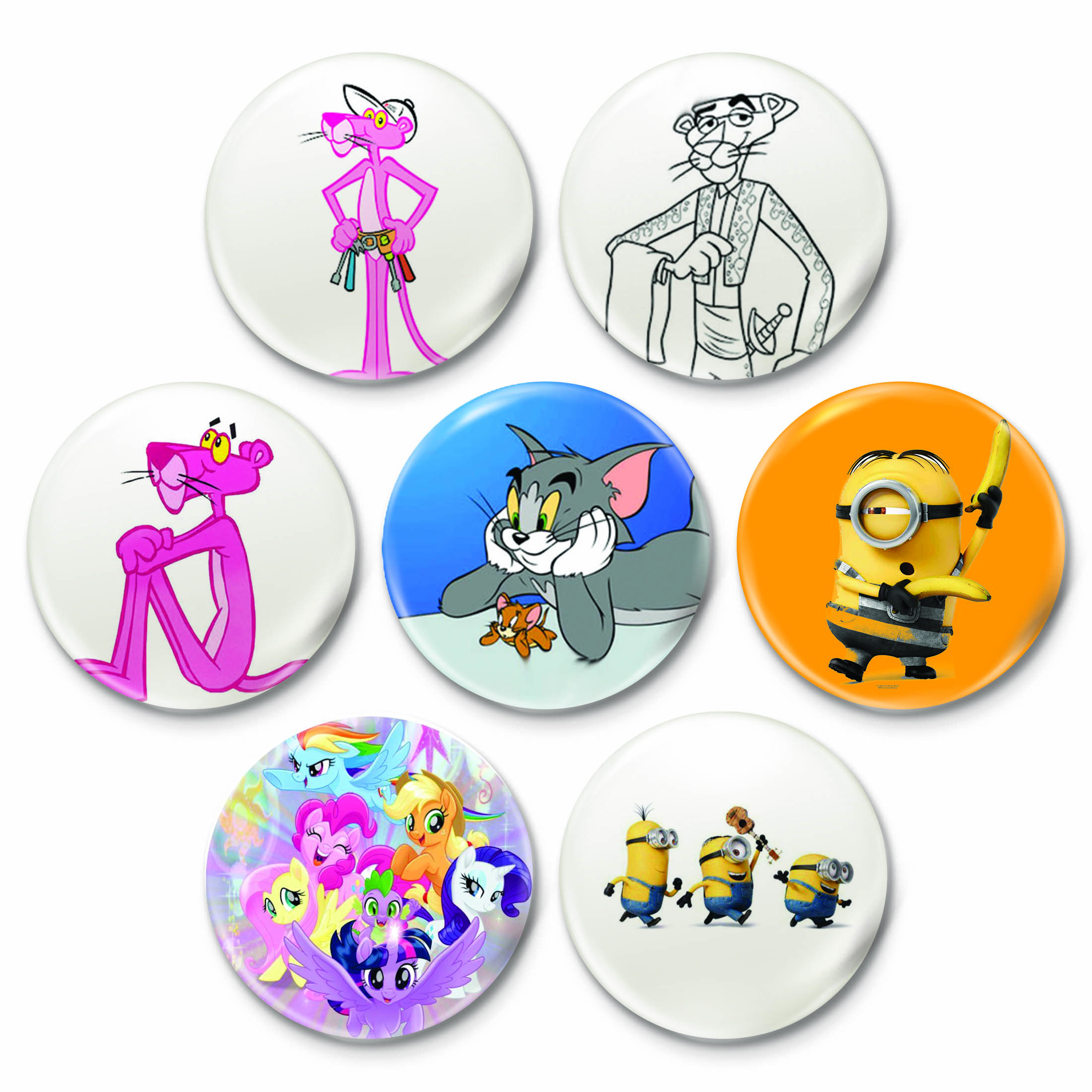 پیکسل طرح کارتون کد 44.40 مجموعه 7 عددی