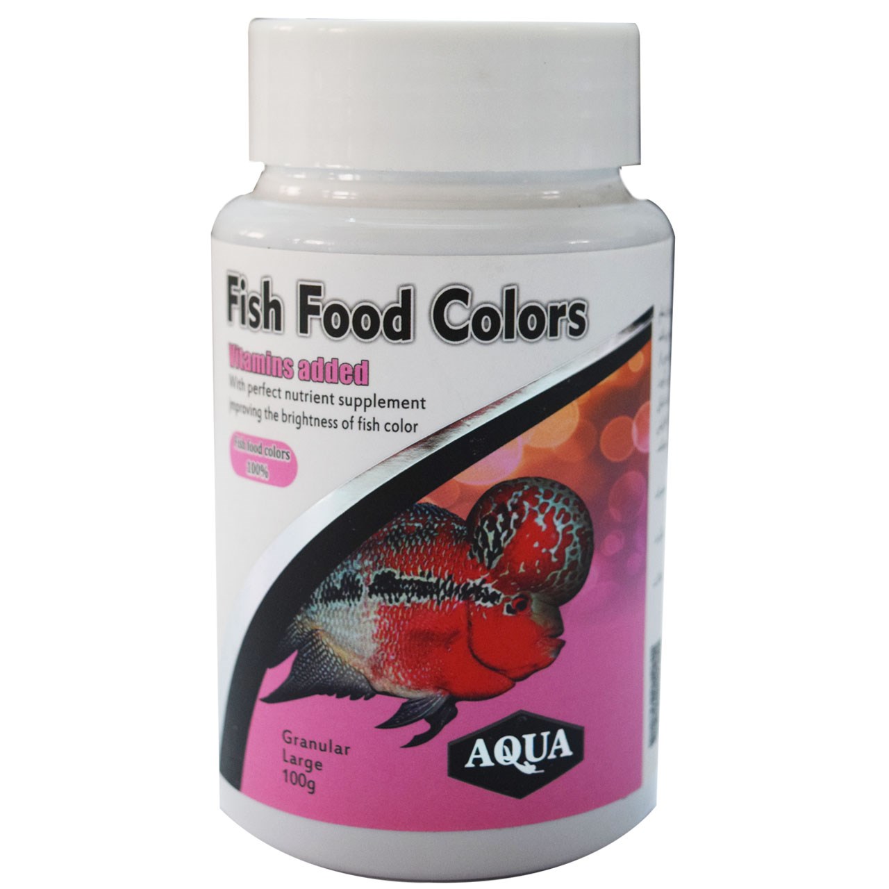 غذای آکوا مدل رنگدانه ماهی فلاورها و سیچیلایدها - حجم 100 گرم