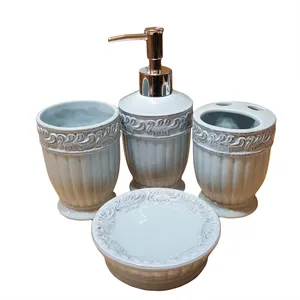  ست سرویس بهداشتی 4 پارچه مدل DS019