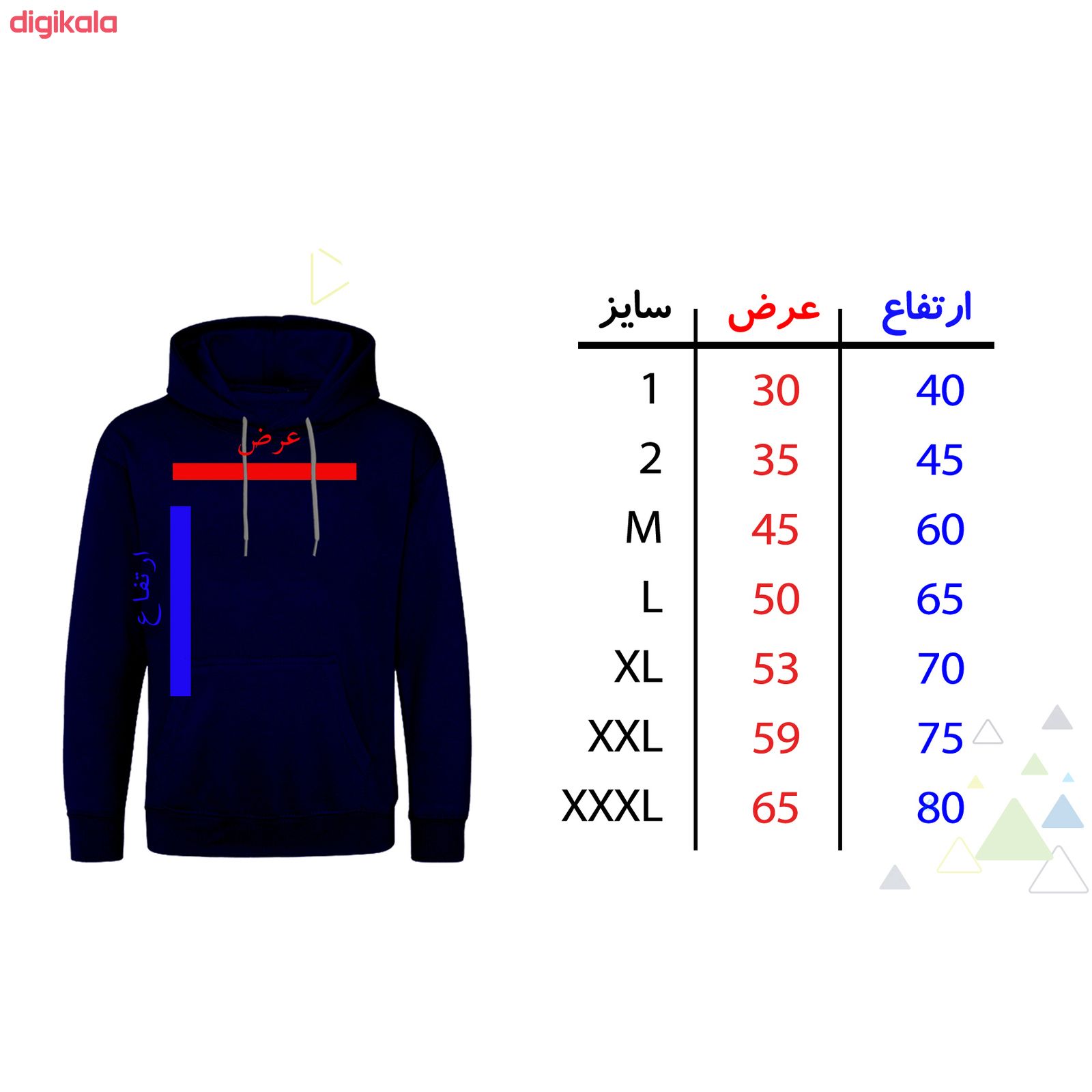 خرید اینترنتی با تخفیف ویژه هودی مردانه طرح خرس کد R99 سورمه ای