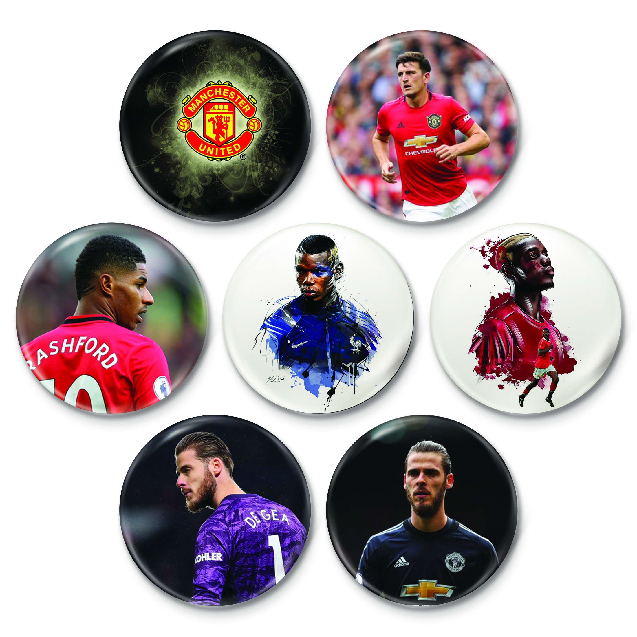 پیکسل طرح منچستر یونایتد کد 44.96 مجموعه 7 عددی