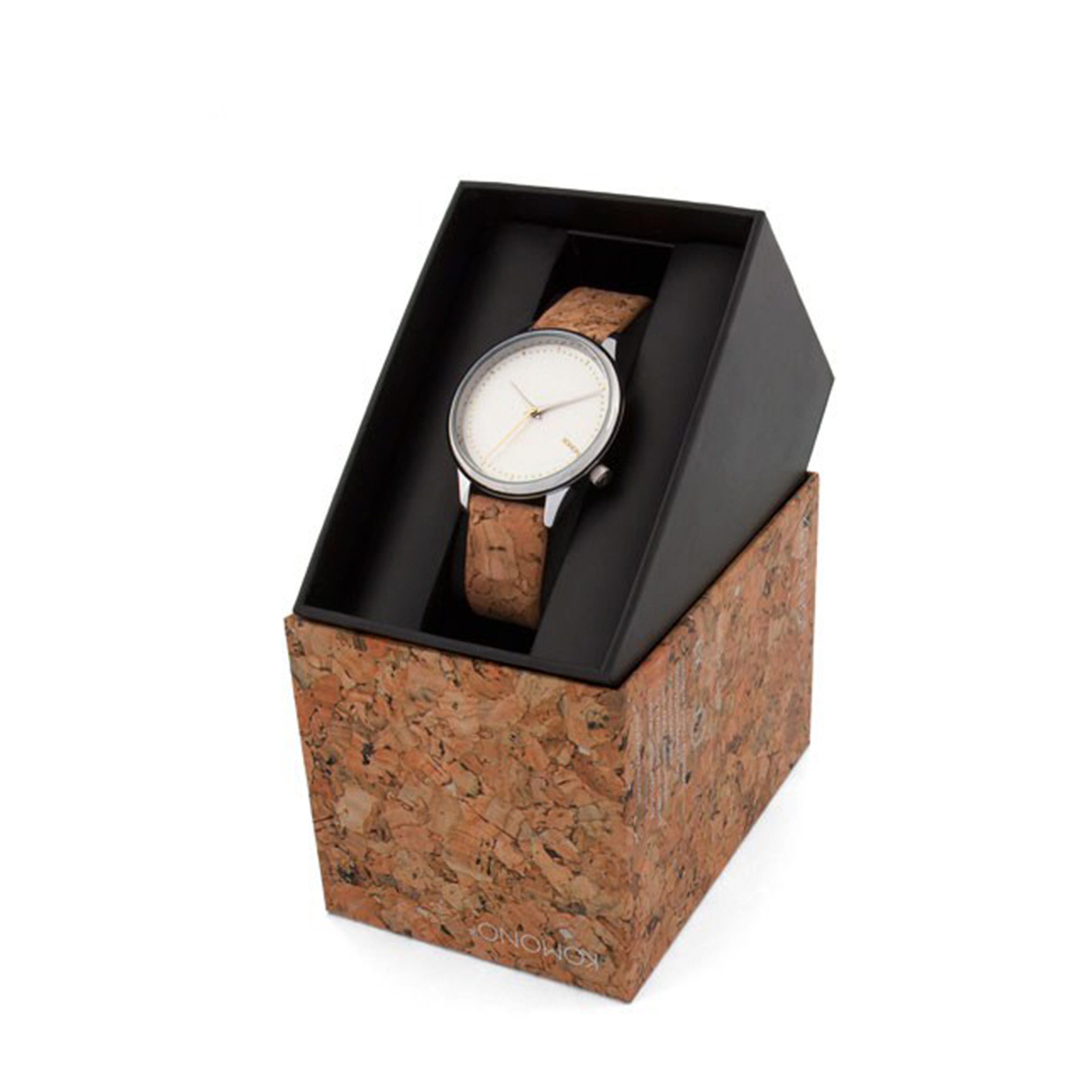 ساعت مچی عقربه ای کومونو مدل Estelle Cork Natural