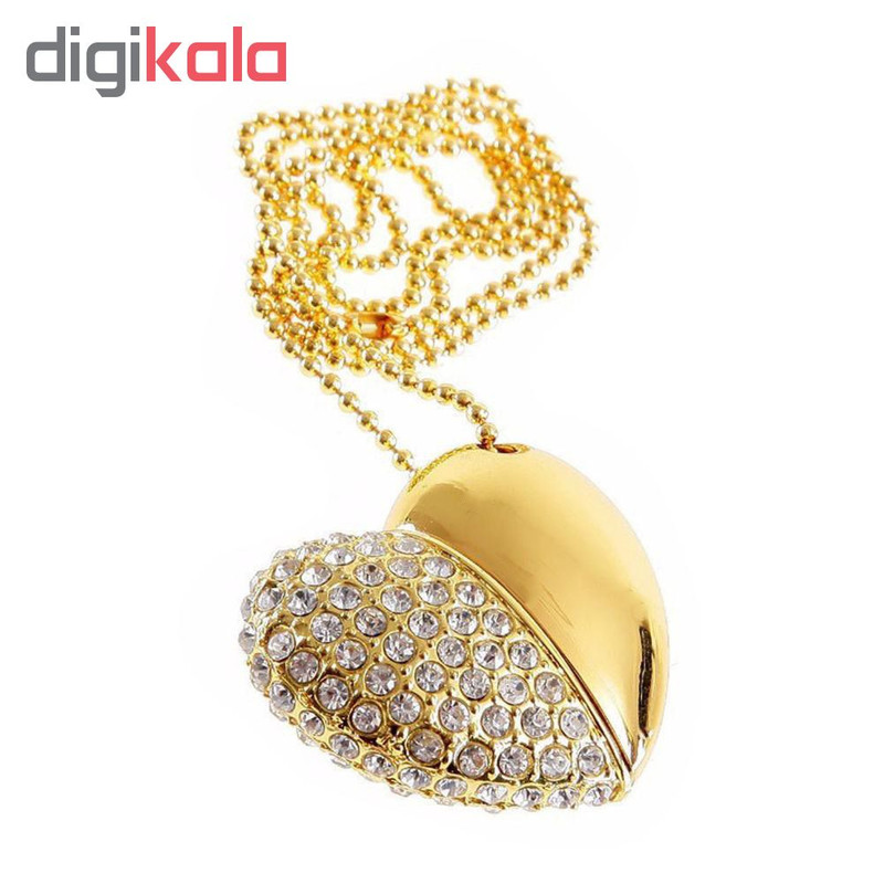  فلش مموری پرلیت یو اس بی طرح قلب مدل UJ-004-U3 ظرفیت 64 گیگابایت