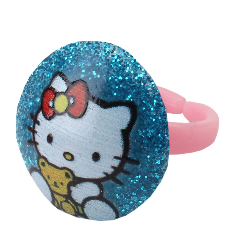 انگشتر دخترانه طرح کیتی کد 0011