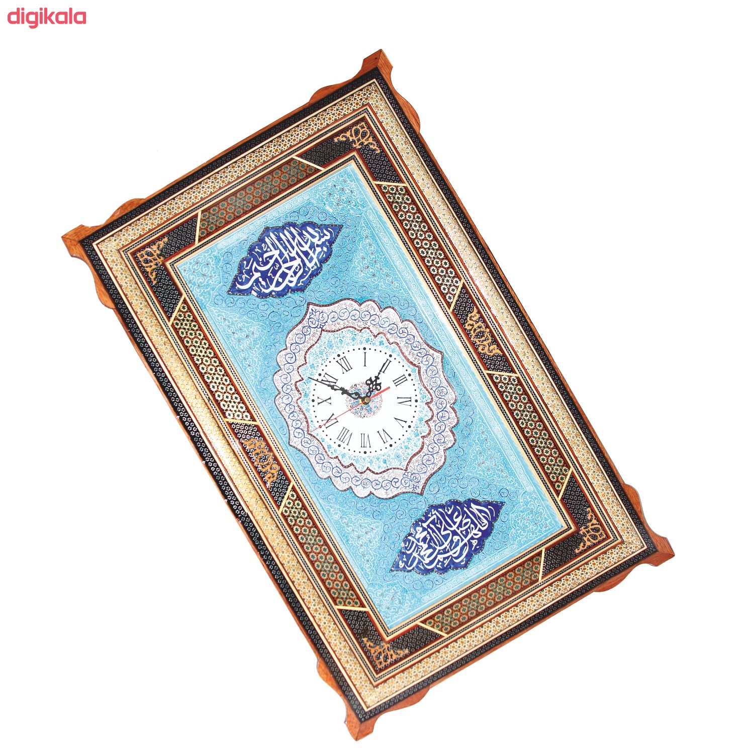 ساعت دیواری طرح صلوات کد M1002 main 1 1