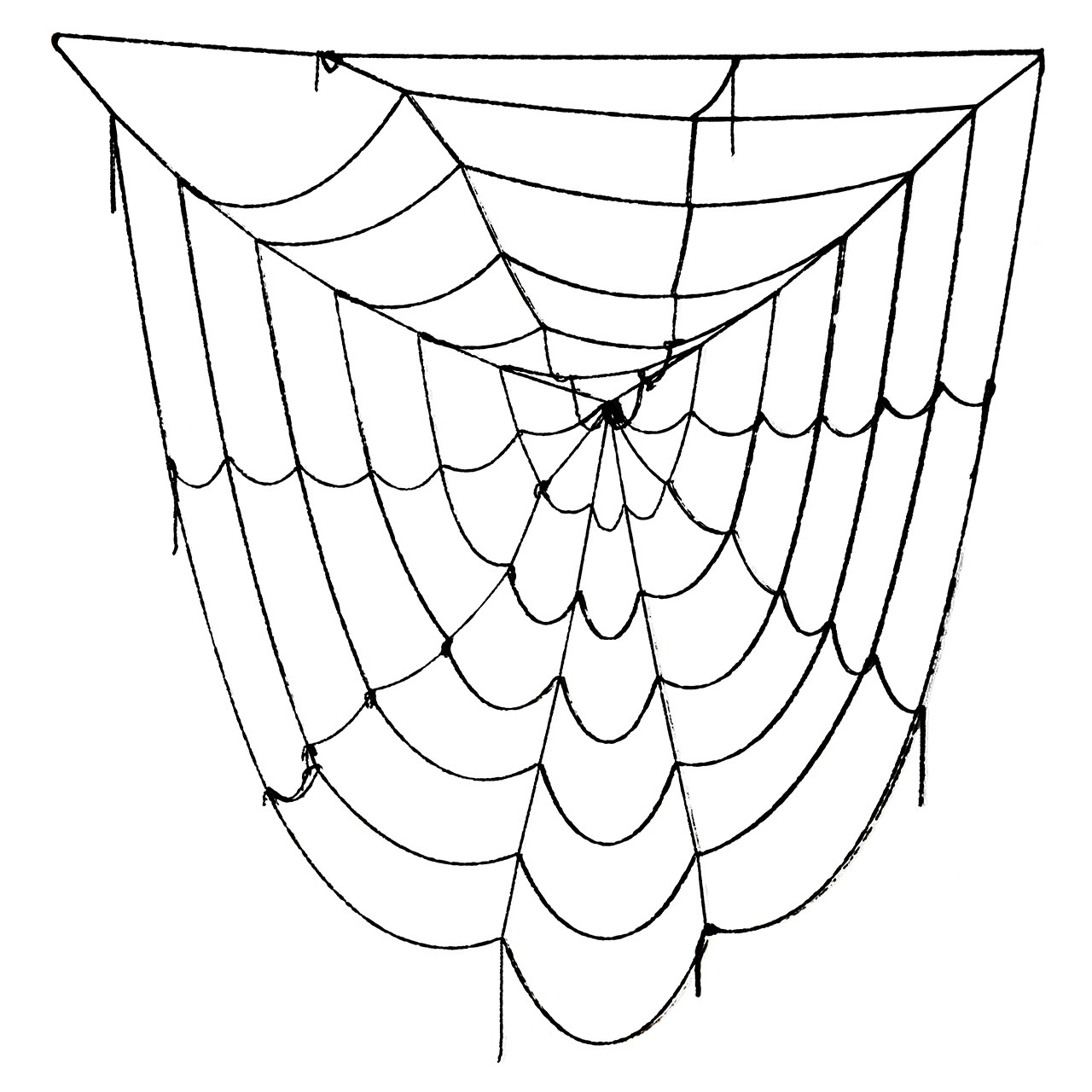 شبکه تار عنکبوت اسباب بازی مدل Black Window Giant Spider Web