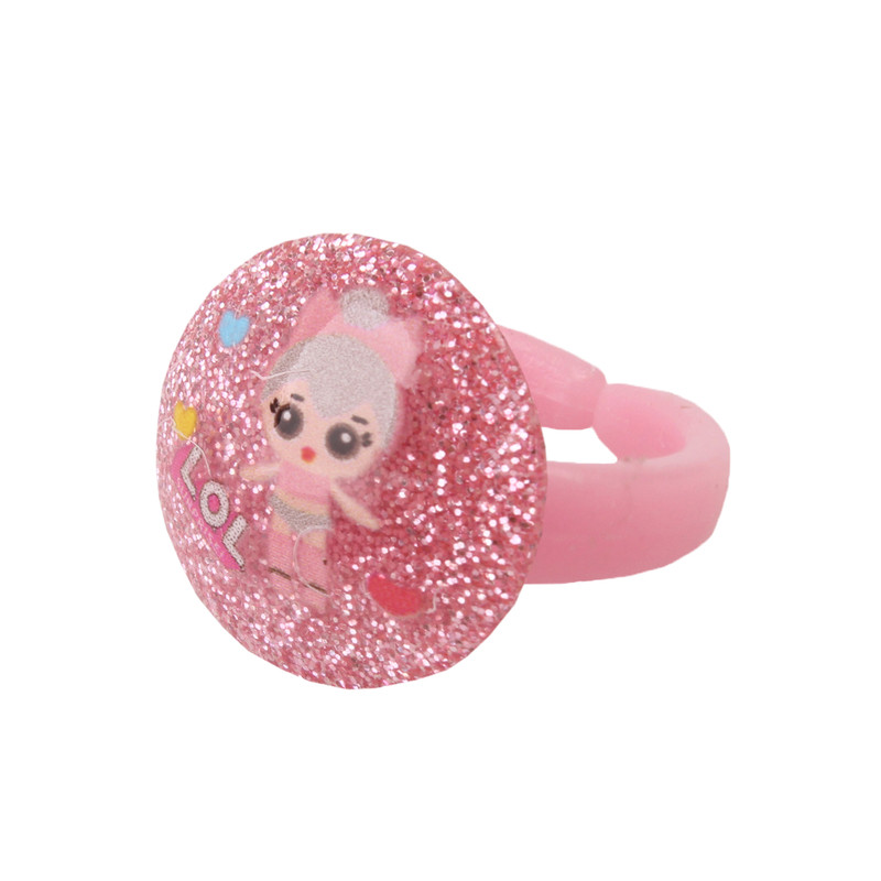 انگشتر دخترانه طرح ال او ال کد 005 انگشتر دخترانه طرح ال او ال کد 005