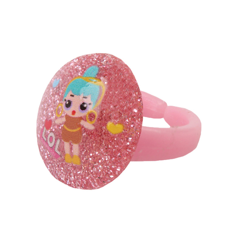 انگشتر دخترانه طرح ال او ال کد 007 انگشتر دخترانه طرح ال او ال کد 007