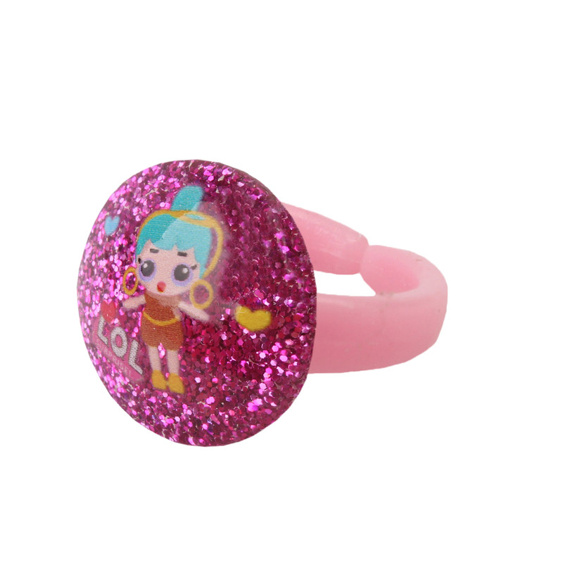 انگشتر دخترانه طرح ال او ال کد 010 انگشتر دخترانه طرح ال او ال کد 010