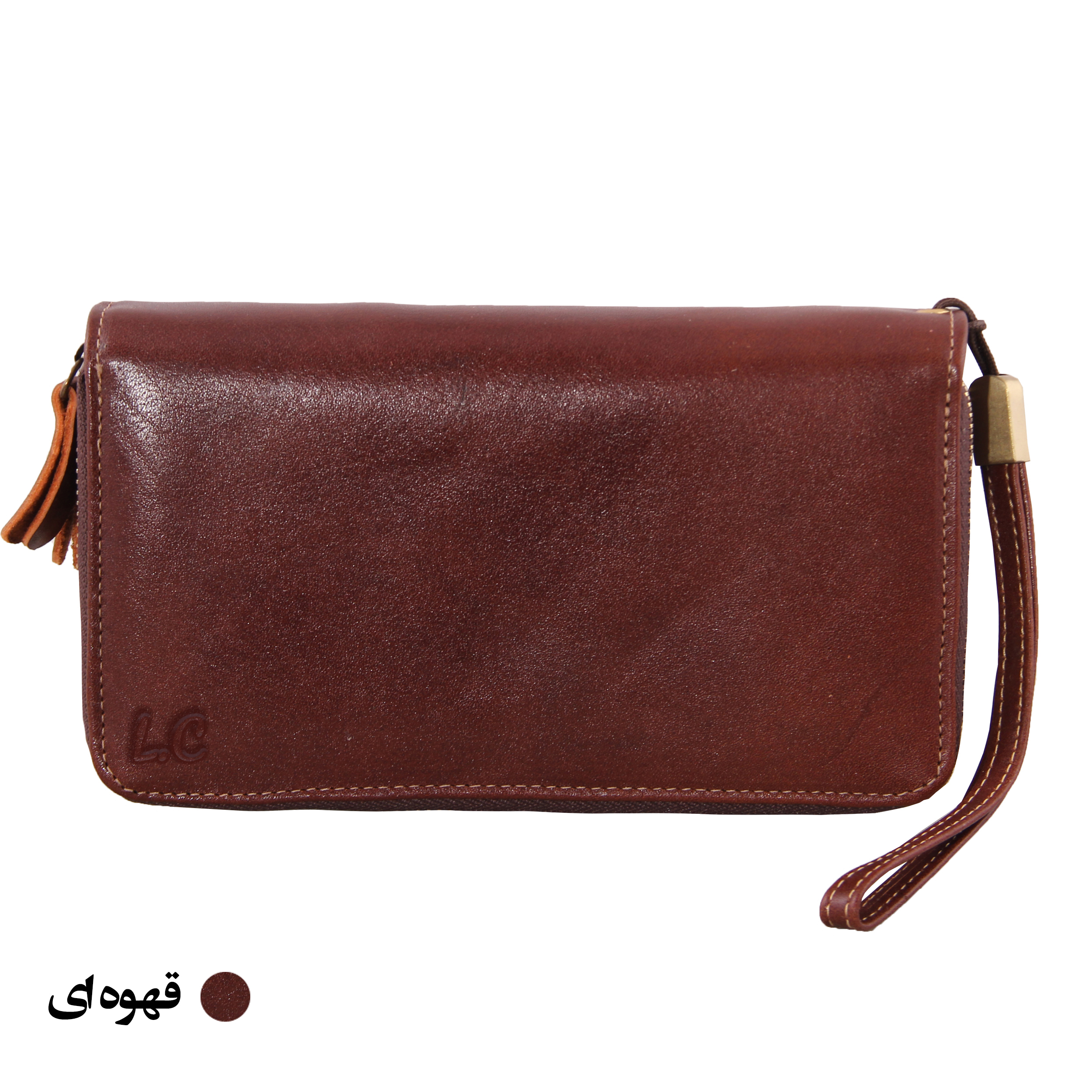 کیف پاسپورتی مردانه شهر چرم مدل H109