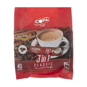 نقد و بررسی قهوه کلاسیک کوپا مدل 3× 1 - 40 ساشه 18 گرمی توسط خریداران