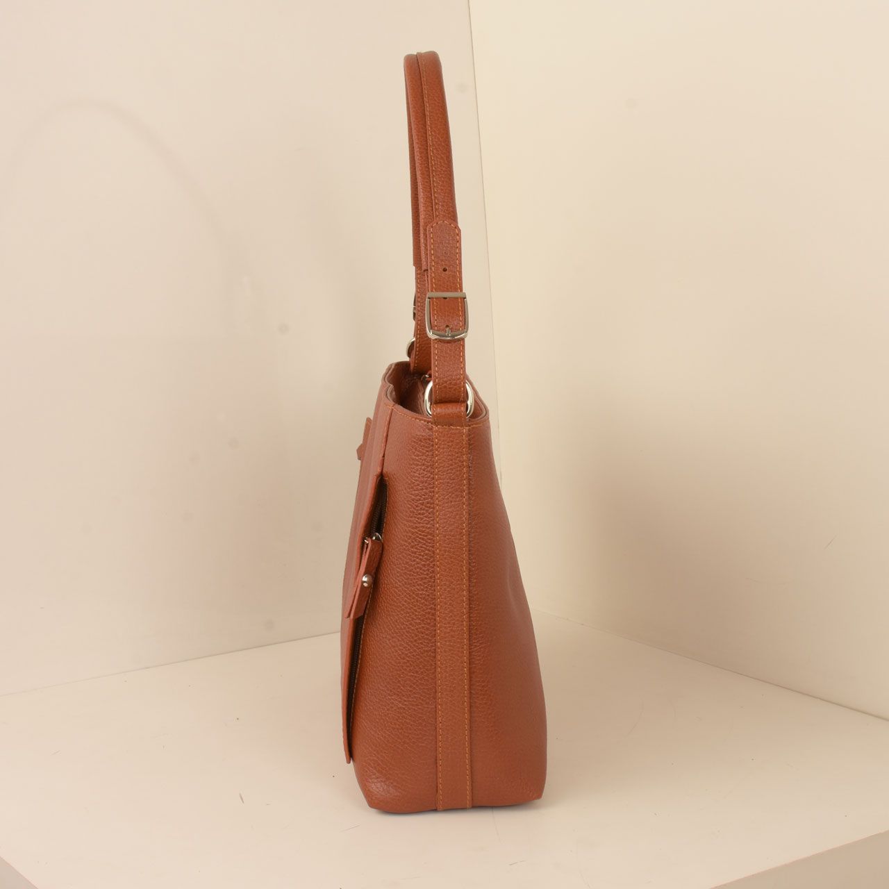  کیف دوشی زنانه پارینه چرم مدل V202-8 -  - 8
