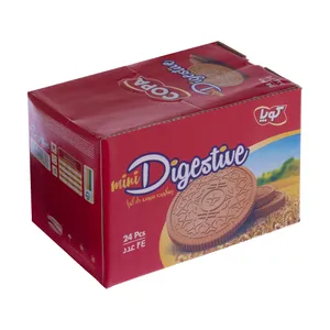 بیسکوییت مینی دایجستیو  سبوس دار کوپا بسته 24 عددی