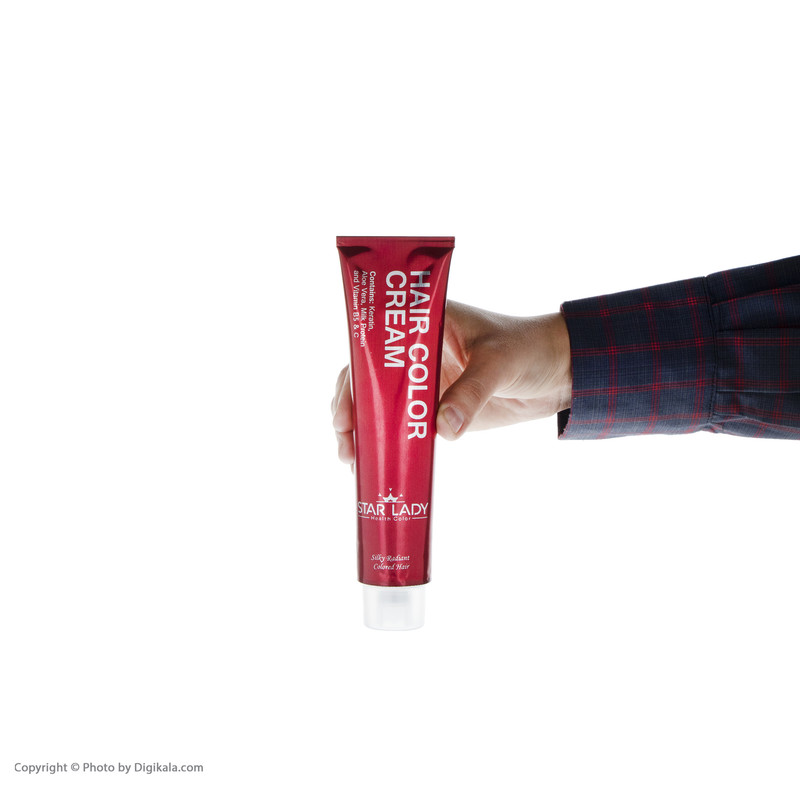 رنگ مو استارلیدی شماره 8.3 حجم 120 میلی لیتر رنگ بلوند زیتونی روشن