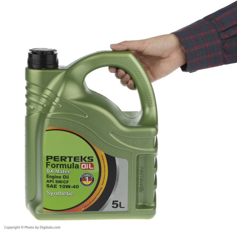 روغن موتور خودرو پرتکس مدل DX Matec حجم 5 لیتر