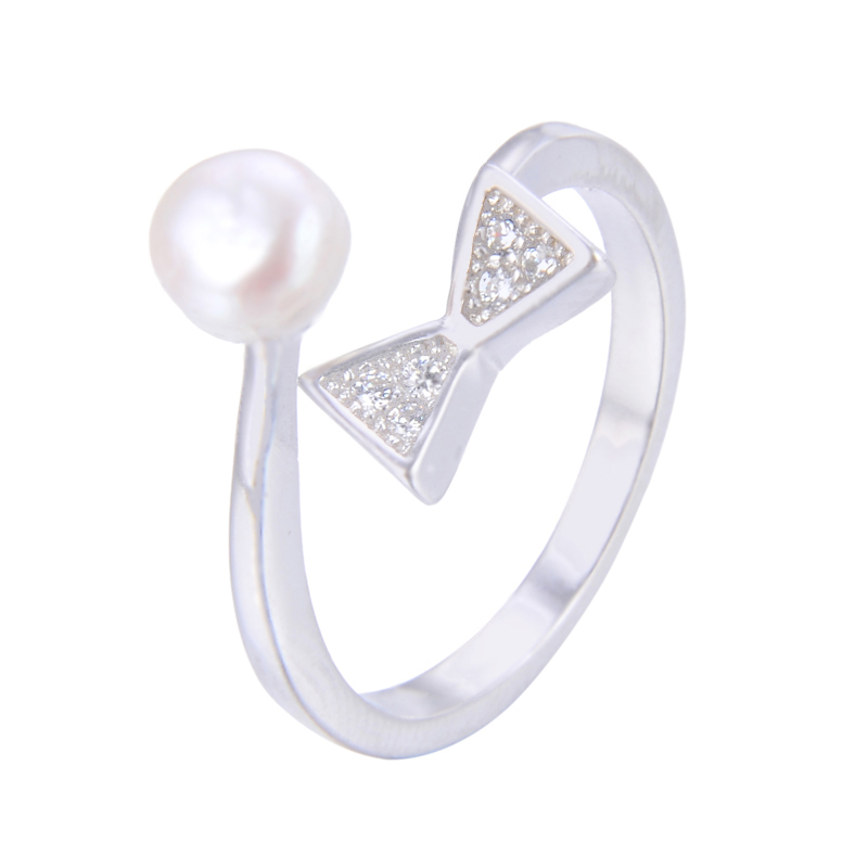 بند انگشتی نقره زنانه شهر جواهر مدل SJ-YR029