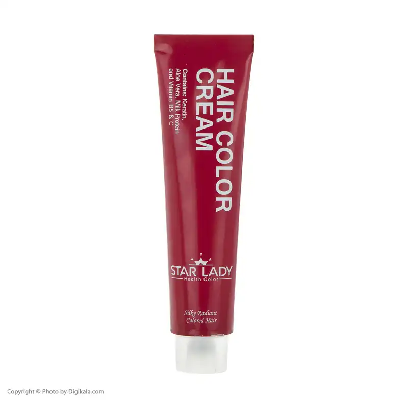 رنگ مو استارلیدی شماره 7.2 حجم 120 میلی لیتر رنگ بلوند دودی