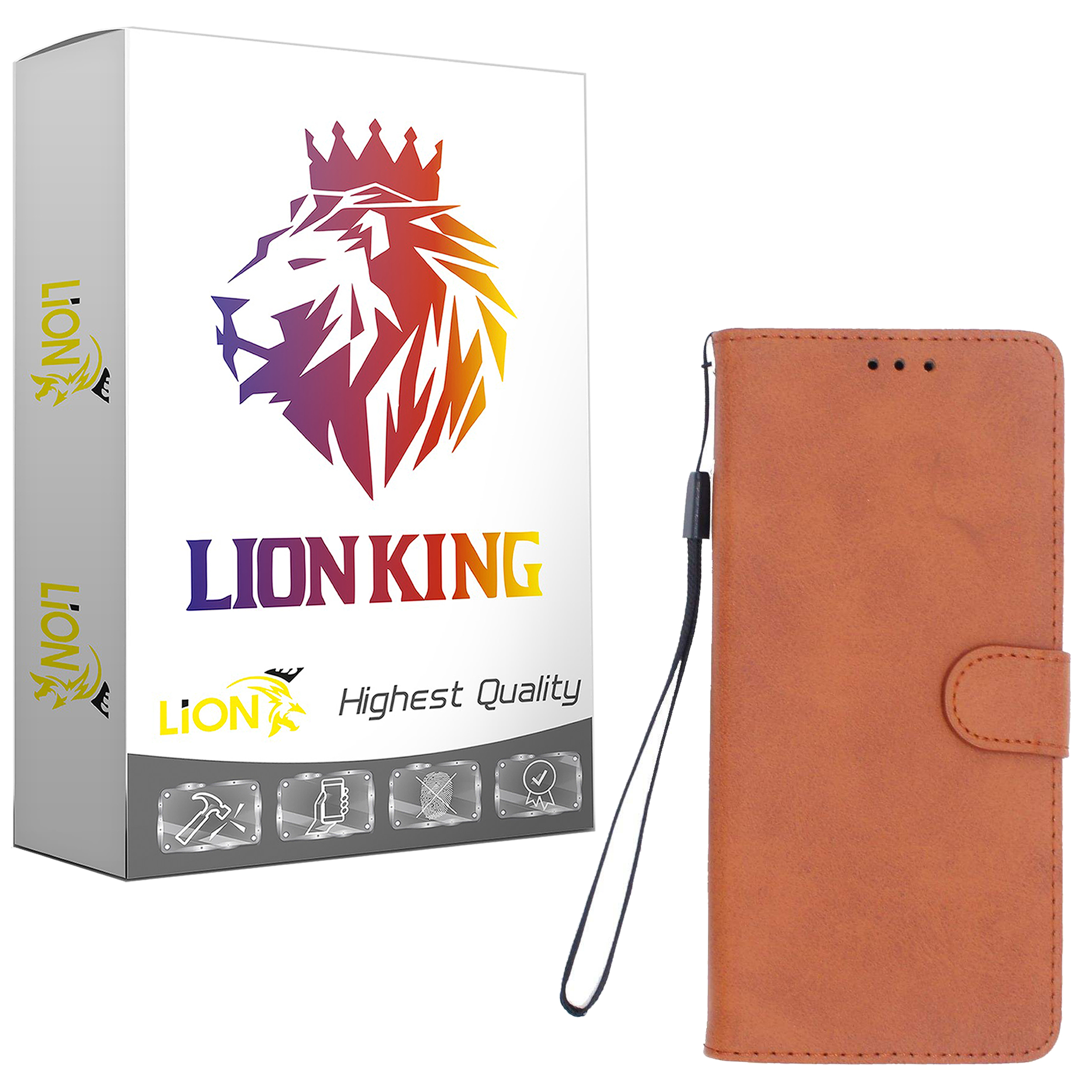 کیف کلاسوری لاین کینگ مدل K68 مناسب برای گوشی موبایل شیائومی Redmi Note 8 Pro