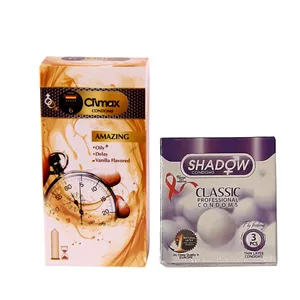 کاندوم کلایمکس مدل amazing بسته 12 عددی به همراه کاندوم شادو مدل classic بسته 3 عدی 