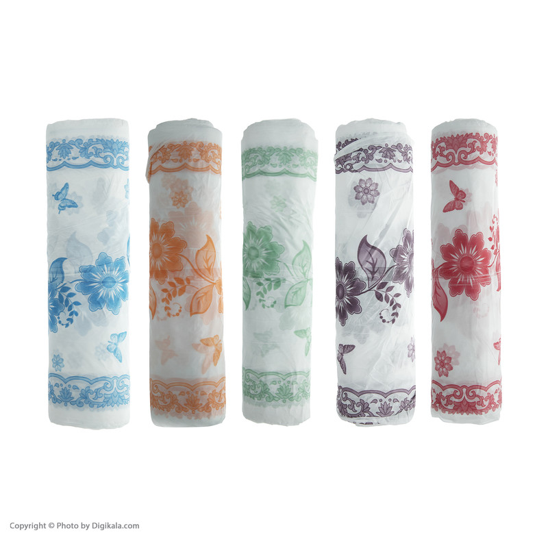 سفره یکبار مصرف مدل LICO کد 02 رول 50 متر مجموعه 5 عددی