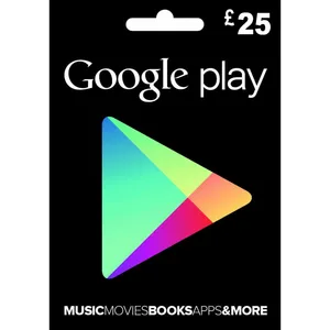 گیفت کارت گوگل پلی ۲۵ پوندی مدل GOG25P