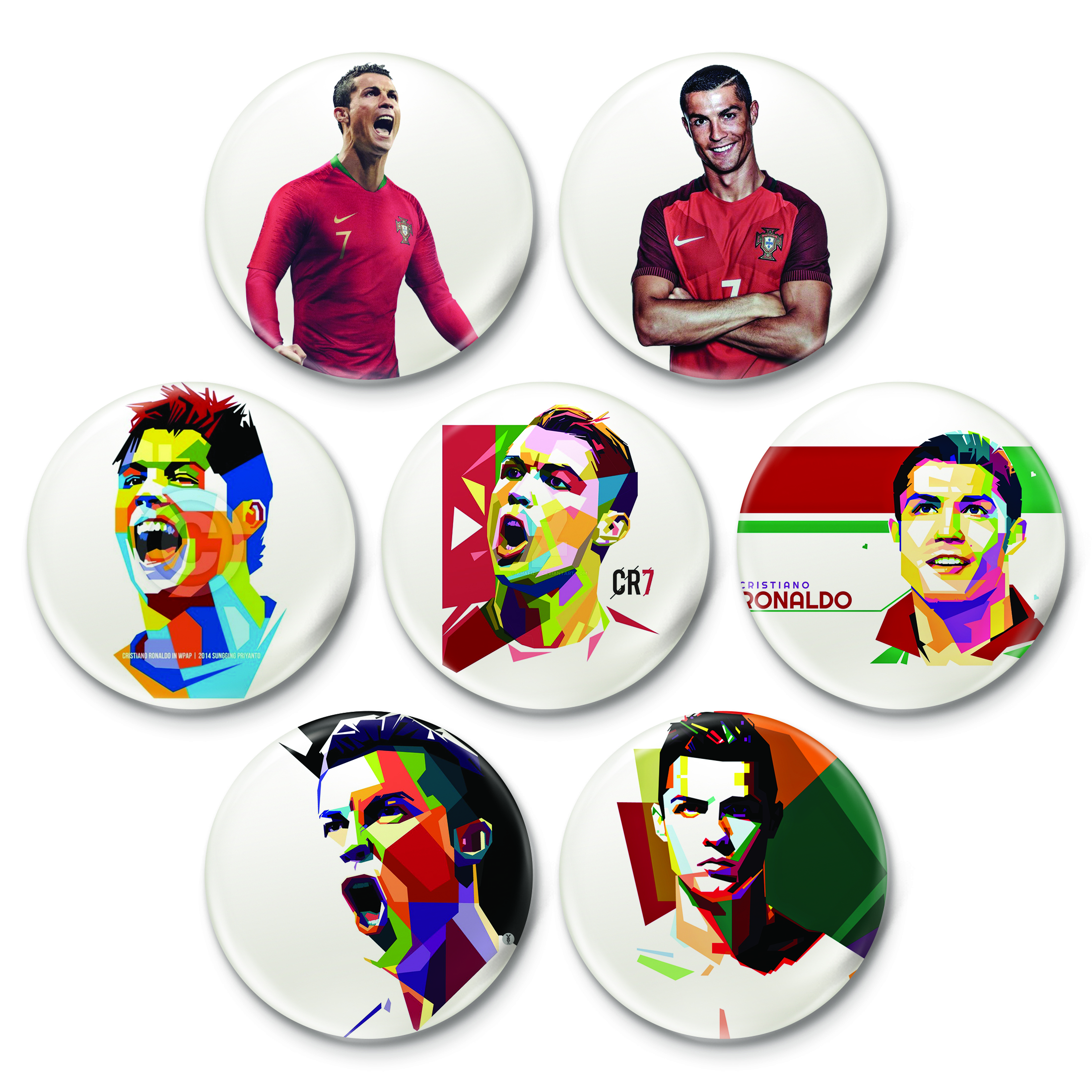 پیکسل طرح رونالدو کد 46.5 مجموعه 7 عددی