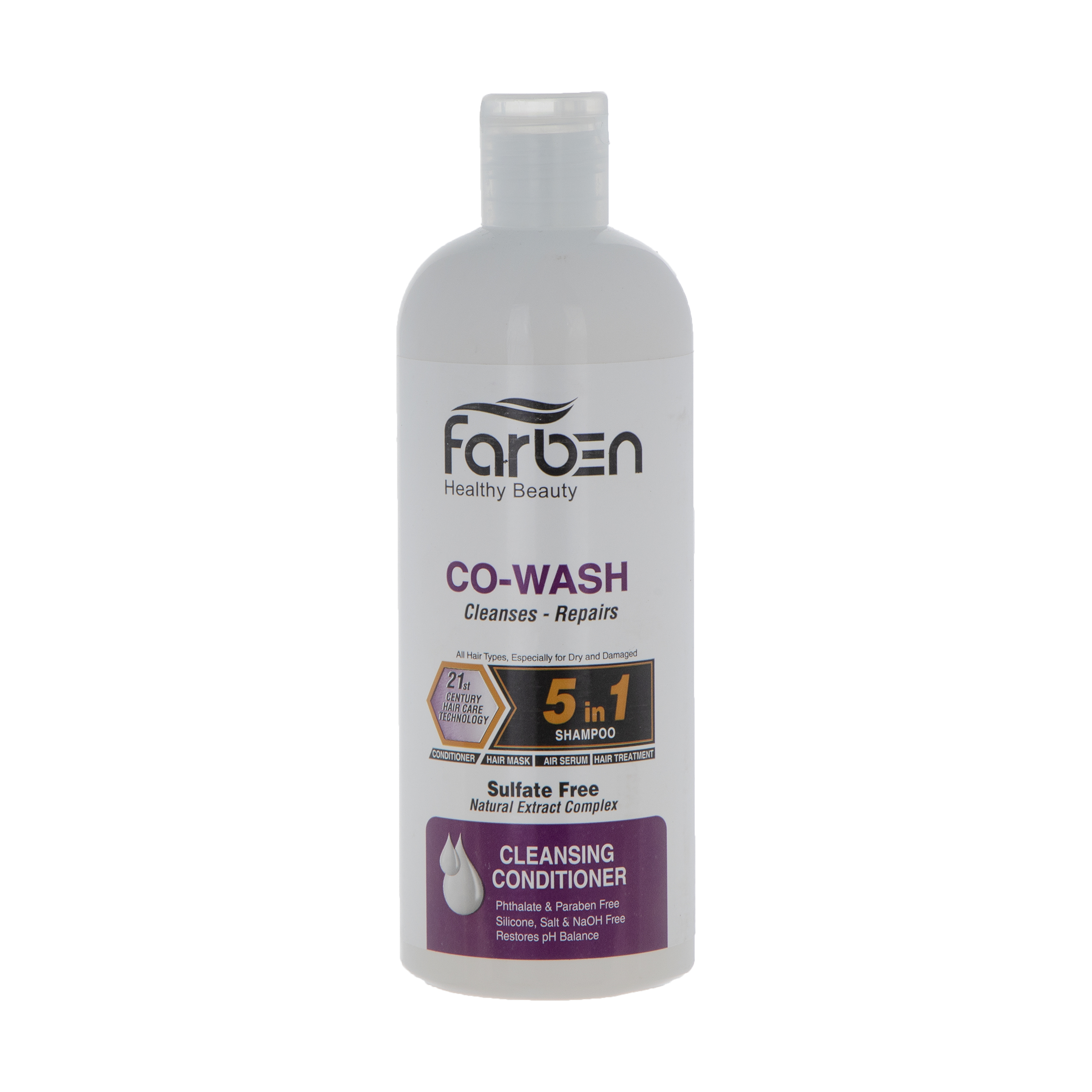 شامپو مو فاربن مدل Co Wash حجم 400 میلی لیتر
